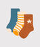 Lot de 3 paires de chaussettes bébé variante 2