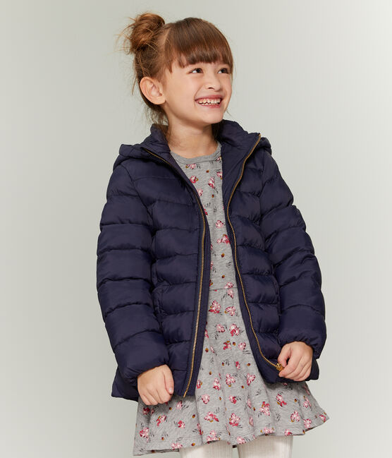 Doudoune enfant fille bleu SMOKING