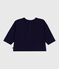 Tee-shirt bébé en coton à manches longues, motif chat SOIR