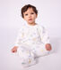 Pyjama b&eacute;b&eacute; en velours imprim&eacute; dragons