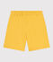 Short en coton enfant garçon jaune NECTAR