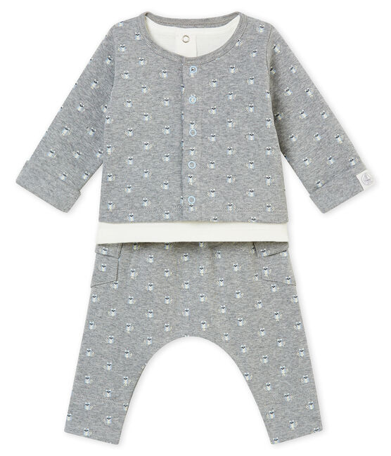 Ensemble Trois Pieces Imprime Bebe Garcon Subway Multico Petit Bateau