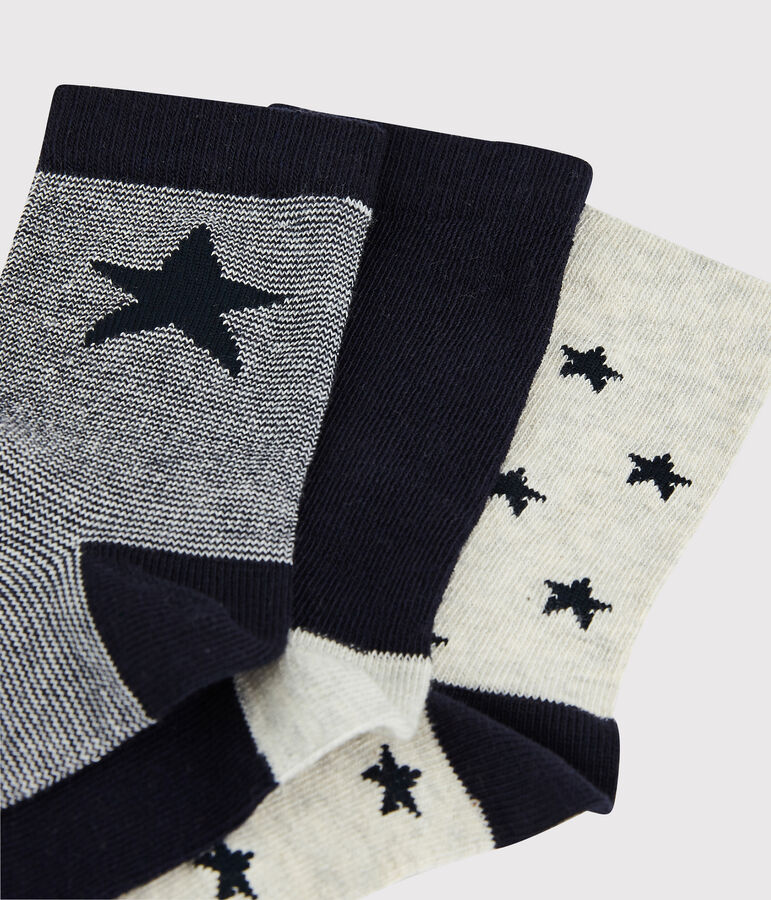 Lot de 3 paires de chaussettes fille-gar&ccedil;on variante 1