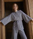 Kimono ray&eacute; femme