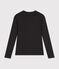 TEE-SHIRT L'ICONIQUE COCOTTE EN COTON FEMME gris CITY CHINE