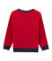 Sweatshirt en côte enfant garçon rouge TERKUIT CN