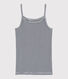 Chemise à bretelles iconique en coton rayé Femme