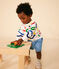 Sweatshirt en molleton léger bébé blanc MARSHMALLOW/blanc MULTICO