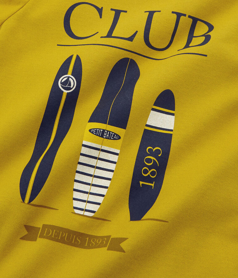 Tee-shirt enfant gar&ccedil;on &agrave; manches courtes vert