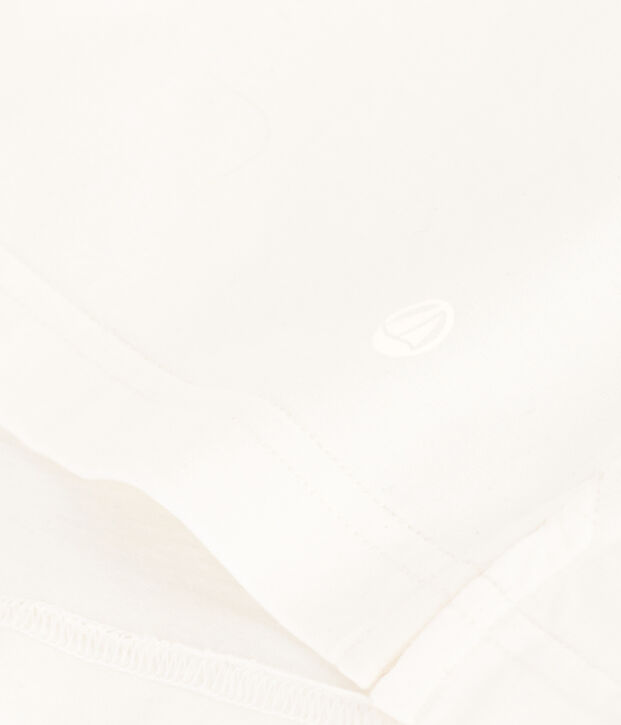 Tee-shirt le Boxy en coton femme blanc