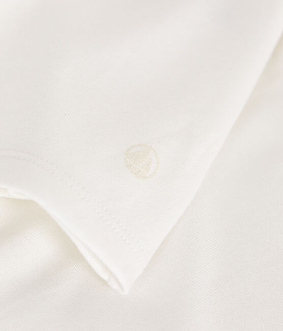 TEE-SHIRT L'ICONIQUE COCOTTE EN COTON FEMME blanc ECUME