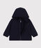 Sweatshirt à capuche en molleton bébé bleu SMOKING