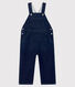 Salopette en molleton denim bébé