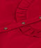 Blouse en velours fin enfant fille rouge CORRIDA