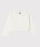 Bolero bébé fille blanc MARSHMALLOW