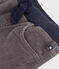 Pantalon droit en velours moyen enfant fille / garçon gris BONGRIS