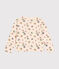 Cardigan en tubique enfant fille blanc AVALANCHE/ MULTICO