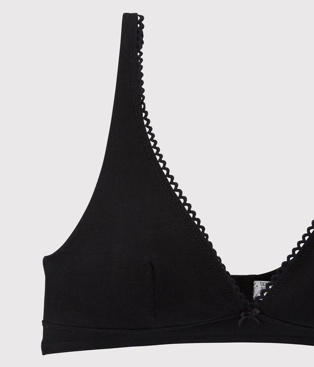 Soutien - gorge uni Femme noir