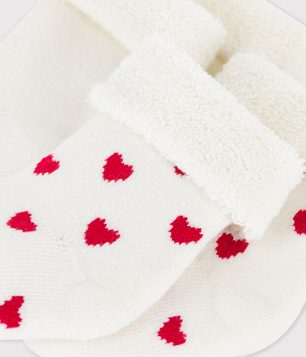 Lot de 2 paires de chaussettes b&eacute;b&eacute; en tricot multicouleur