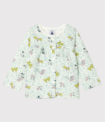 PETIT BATEAU - Cardigan bébé fille en molleton imprimé