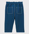 Pantalon en coton bébé. bleu MAJOR