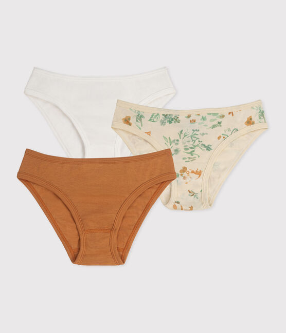 Lot de 3 culottes enfant en coton imprimé variante 5