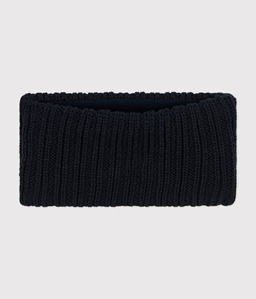Snood en tricot doublé en polaire bébé