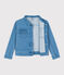 Veste en denim enfant fille -garçon bleu DENIM CLAIR