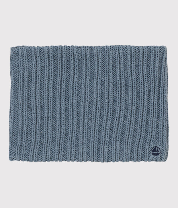 Snood enfant gar&ccedil;on-fille bleu