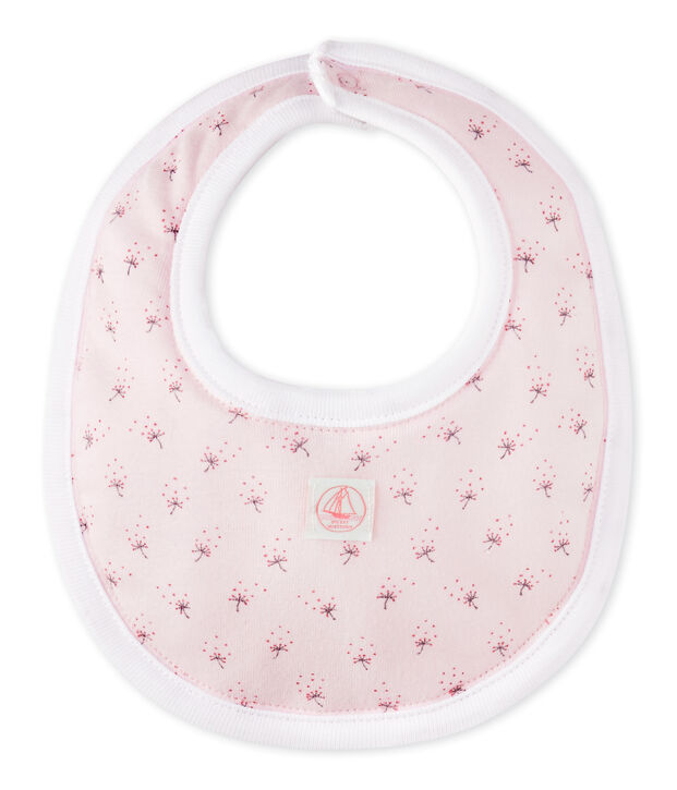Bavoir b&eacute;b&eacute; mixte imprim&eacute; rose/multicouleur