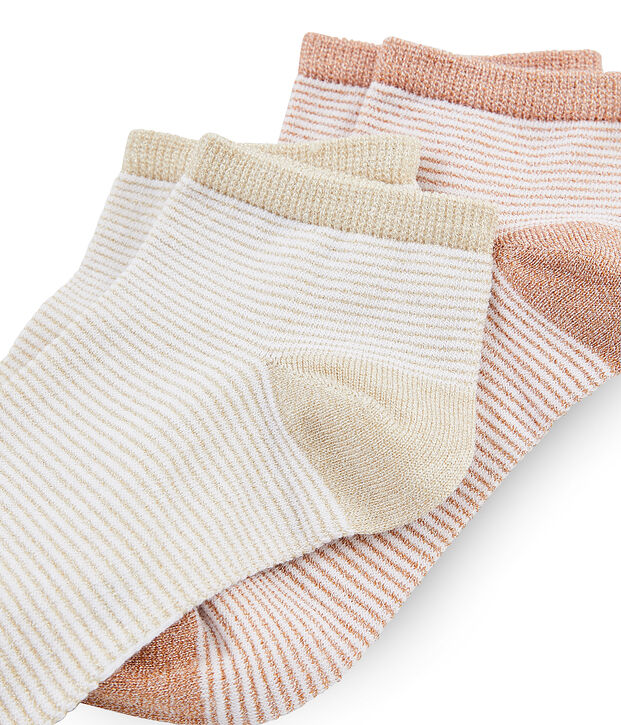 Lot de chaussettes basses multicouleur