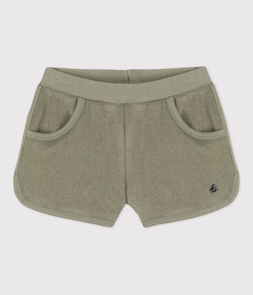 Short en bouclette éponge enfant fille