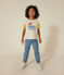 Tee-shirt imprimé en jersey enfant garçon jaune AVALANCHE/ NECTAR