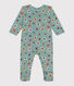 Pyjama bébé en coton ouverture au dos imprimé coccinelles