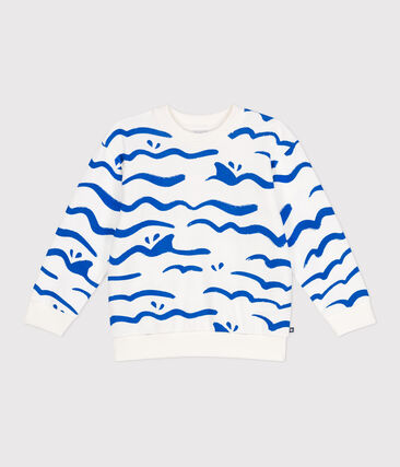 Sweatshirt enfant en coton imprimé