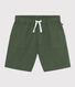 Short en twill de coton et lin enfant