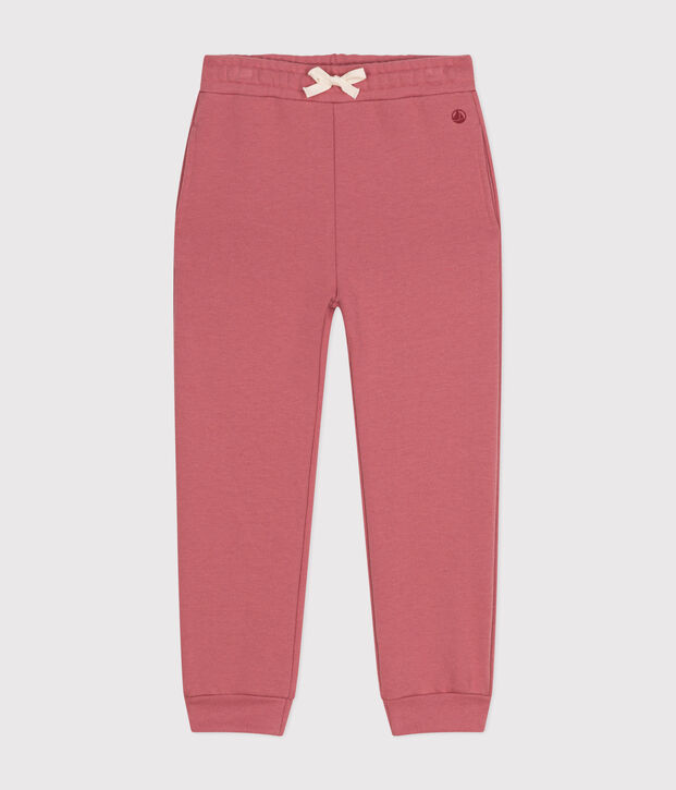 Pantalon de jogging en molleton enfant fille rose