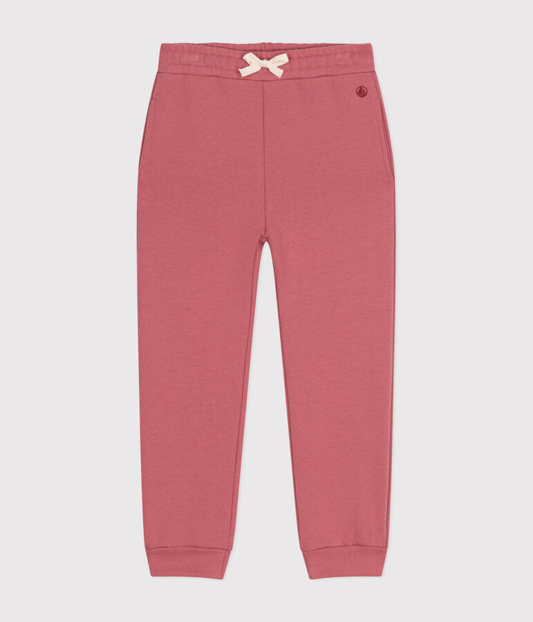 Pantalon de jogging en molleton enfant fille rose ROSEWOOD