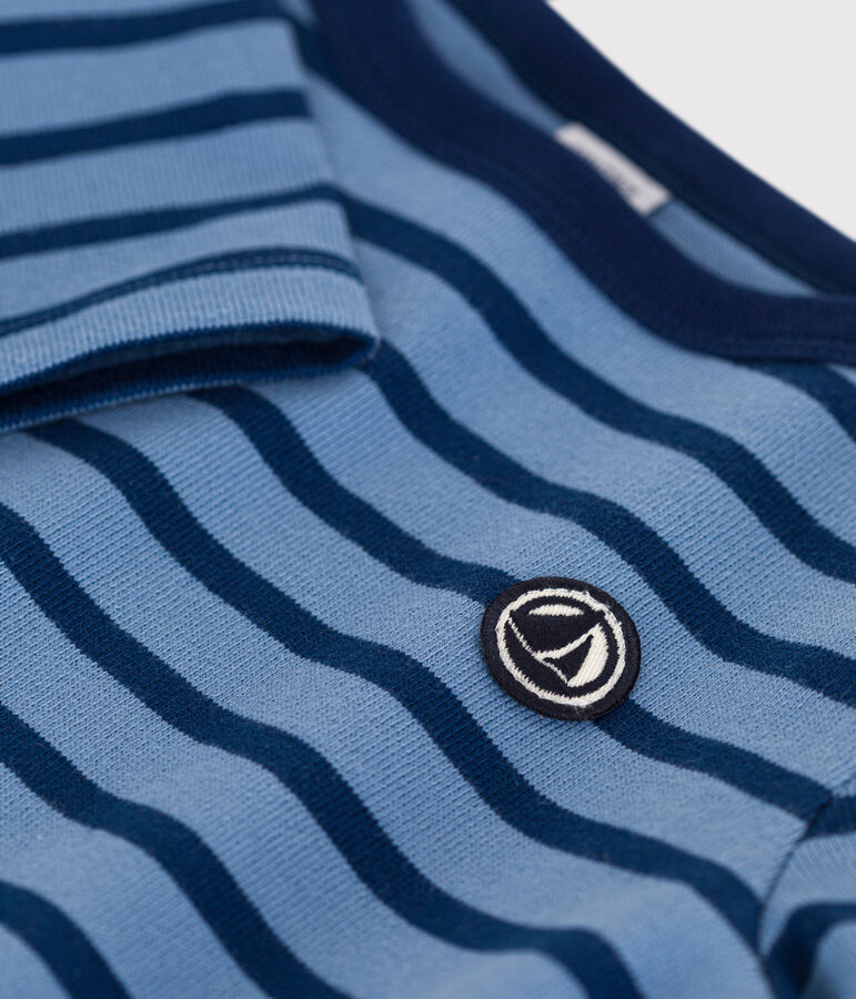 Marini&egrave;re iconique en coton enfant fille / gar&ccedil;on bleu BEACH/ MEDIEVAL