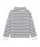 Sweatshirt enfant garçon blanc MARSHMALLOW/bleu SMOKING
