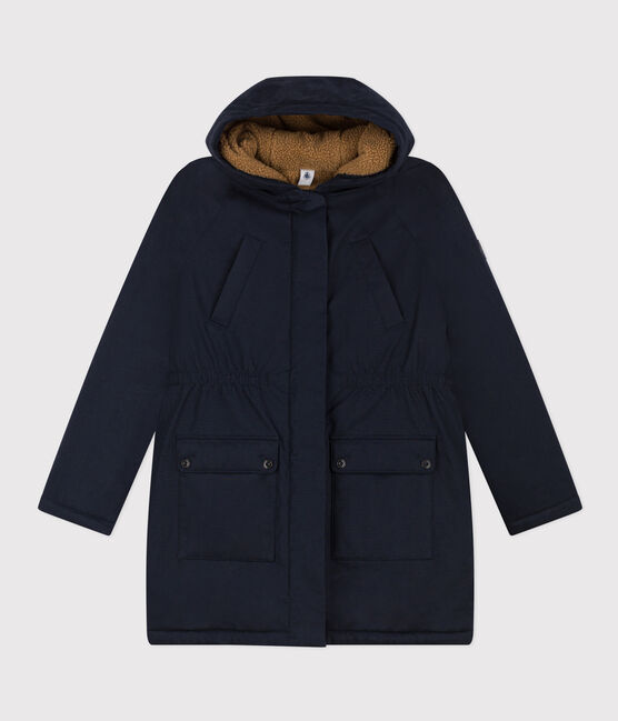 Parka doublée sherpa Femme bleu SMOKING