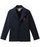 Veste garçon en jersey lourd bleu SMOKING