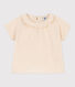 Blouse manches courtes bébé en gaze de coton