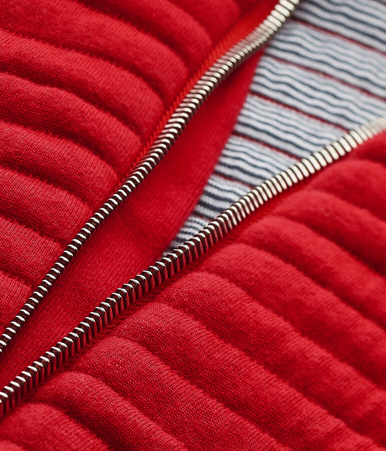 Blouson sans manche rouge