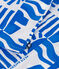 Chemise enfant en coton manches courtes imprimée bleu MARSHMALLOW/ PORCELANA