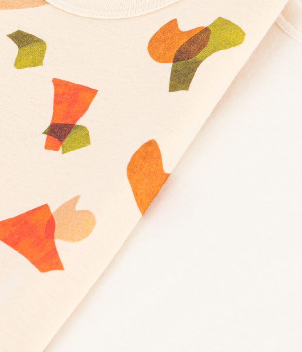 Lot de 2 tee-shirts &agrave; manches courtes en coton enfant multicouleur