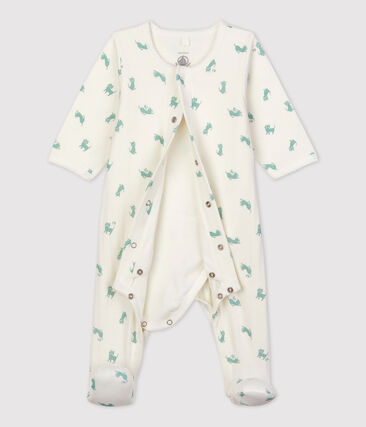 PETIT BATEAU - Bodyjama bébé en coton biologique