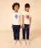 Pantalon droit denim enfant garçon bleu DENIM BRUT