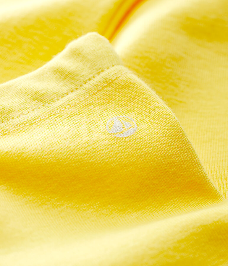 Legging en coton b&eacute;b&eacute; jaune RAIPONCE