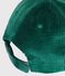 Casquette enfant en velours unie vert